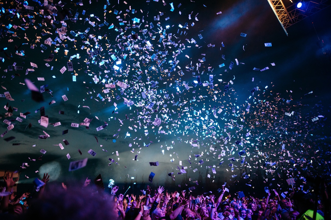 Confetti, concert, people — The Best PG Slot Games You Can Play Right Now